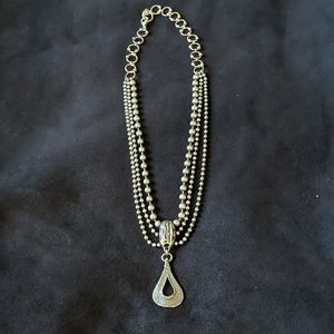 Silpada multi strand necklace